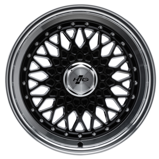 HTG RS Klassik Felge 7,5x16 ET38 Schwarz