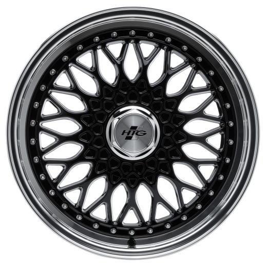 HTG RS Klassik Felge 7,5x17 LK 4x100 ET35 Schwarz