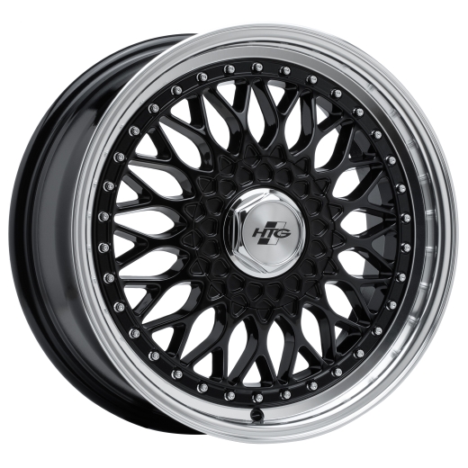 HTG RS Klassik Felge 7,5x17 LK 4x108 ET35 Schwarz
