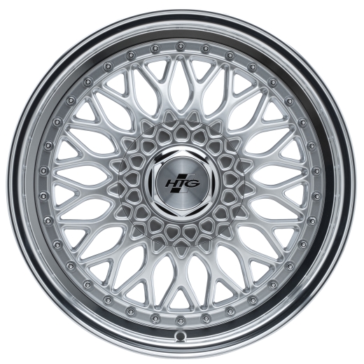 HTG RS Klassik Felge 7,5x17 LK 5x112 ET35 Silber