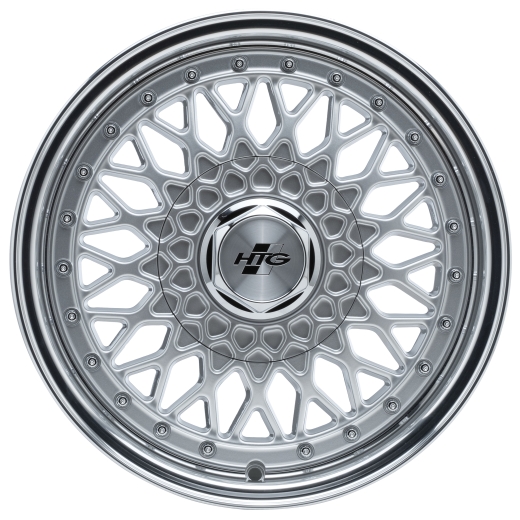 HTG RS Klassik Felge 7x15 ET38 Silber