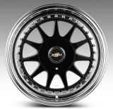 HTG 1 Felge 7x16 ET25 schwarz
