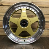 HTG 3 Felge 7,5x17 ET35 4x100/4x108 Gold
