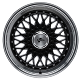 HTG RS Klassik Felge 7,5x16 ET25 Schwarz