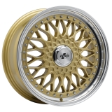HTG RS Klassik Felge 7,5x17 LK 4x100 ET35 Gold