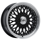 HTG RS Klassik Felge 7,5x17 LK 4x100 ET35 Schwarz