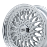 HTG RS Klassik Felge 7,5x17 LK 4x108 ET35 Silber