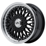 HTG RS Klassik Felge 7,5x17 LK 5x112 ET35 Schwarz