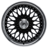 HTG RS Klassik Felge 7,5x17 LK 5x112 ET35 Schwarz