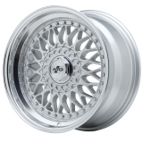 HTG RS Klassik Felge 8,5x17 LK 4x100 ET30 Silber