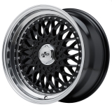 HTG RS Klassik Felge 8,5x17 LK 5x120 ET30 Schwarz