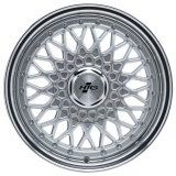 HTG RS Klassik Felge 7x15 ET38 Silber