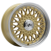 HTG RS Klassik Felge 7x15 ET38 Gold