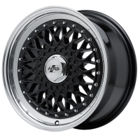 HTG RS Klassik Felge 7,5x16 ET38 Schwarz