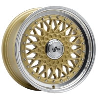HTG RS Klassik Felge 7,5x16 ET25 Gold