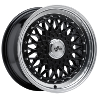 HTG RS Klassik Felge 7,5x16 ET25 Schwarz