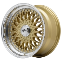 HTG RS Klassik Felge 8,5x17 LK 4x100 ET30 Gold