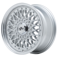 HTG RS Klassik Felge 7x15 ET38 Silber